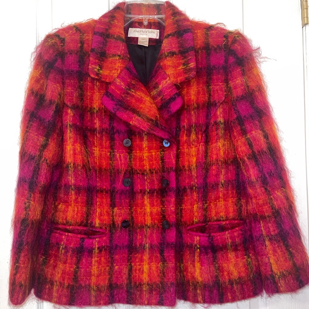 Double Breasted Multi Fall Colored Blazer - image 1